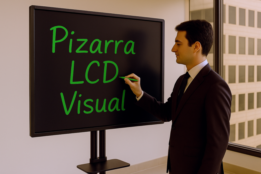 Pizarra LCD Visual