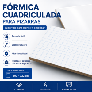 Fórmica cuadfriculada